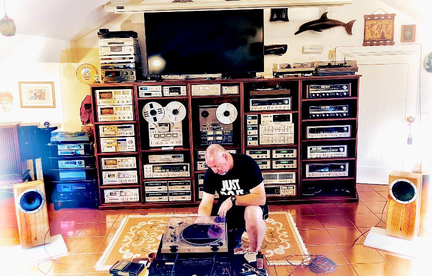 Installing FAYAL speakers at a client's home